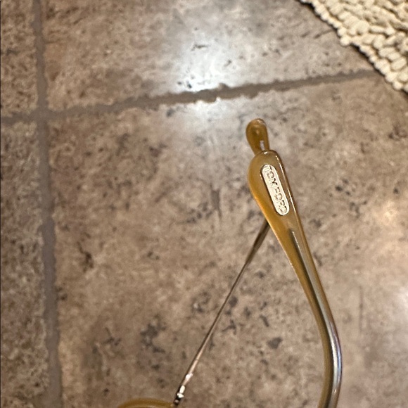 Tom Ford Gold and Brown Sunglasses - Picture 4 of 5